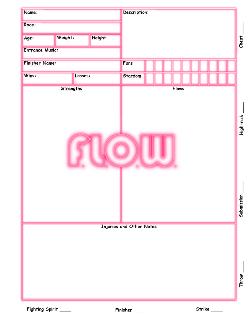 Character Sheet